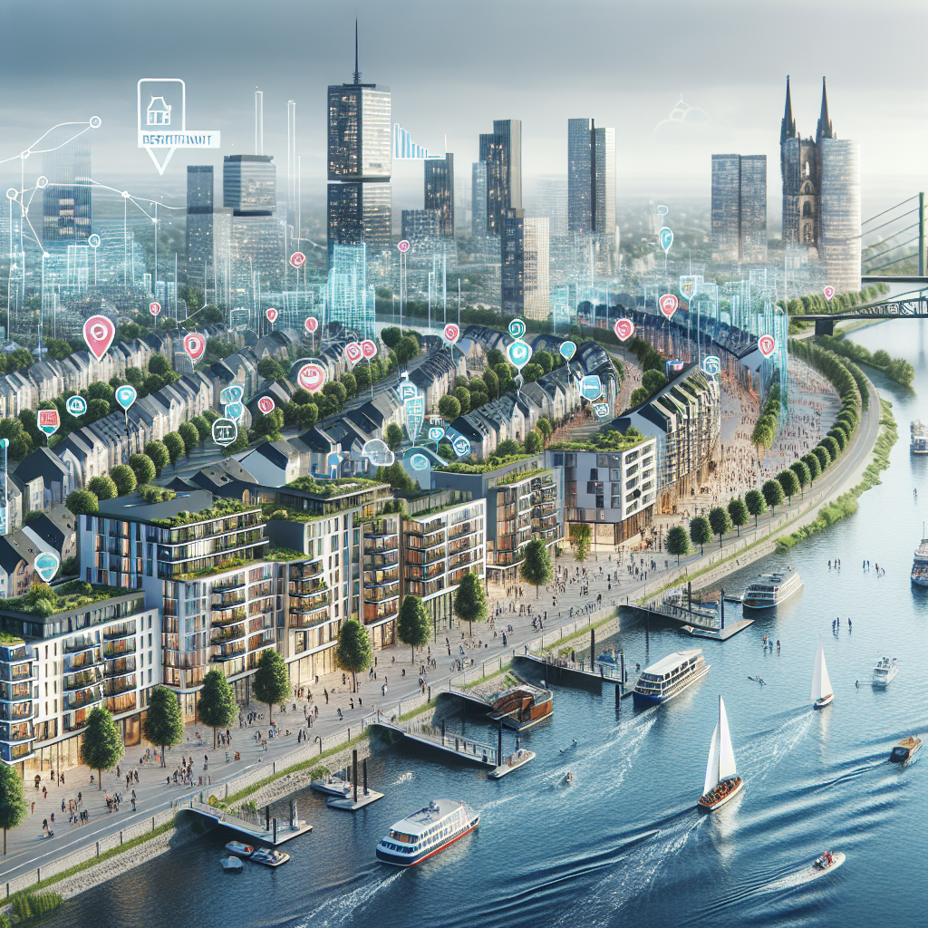 Mietspiegel-Entwicklung in Köln Niehl aufgrund Rhein-Nähe